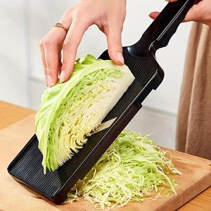 Manual Vegetable & Fruit Slicer, Vegetable Cutting Slicer, Vegetable Slicer Dicer, Vegetable Fruit Cutter, Veggie Cutter, 1 Count Durable Plastic Kitchen Tool, Versatile Vegetable Chopper for Cabbage, Onions, Potatoes, Kitchen Accessories