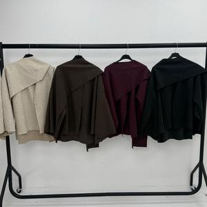 One Button Cape With Scarf A/W 25
