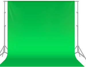 Neewer 6 x 9FT Photo Studio Green Pure Muslin Backdrop for Photography, Video and Televison - Camera