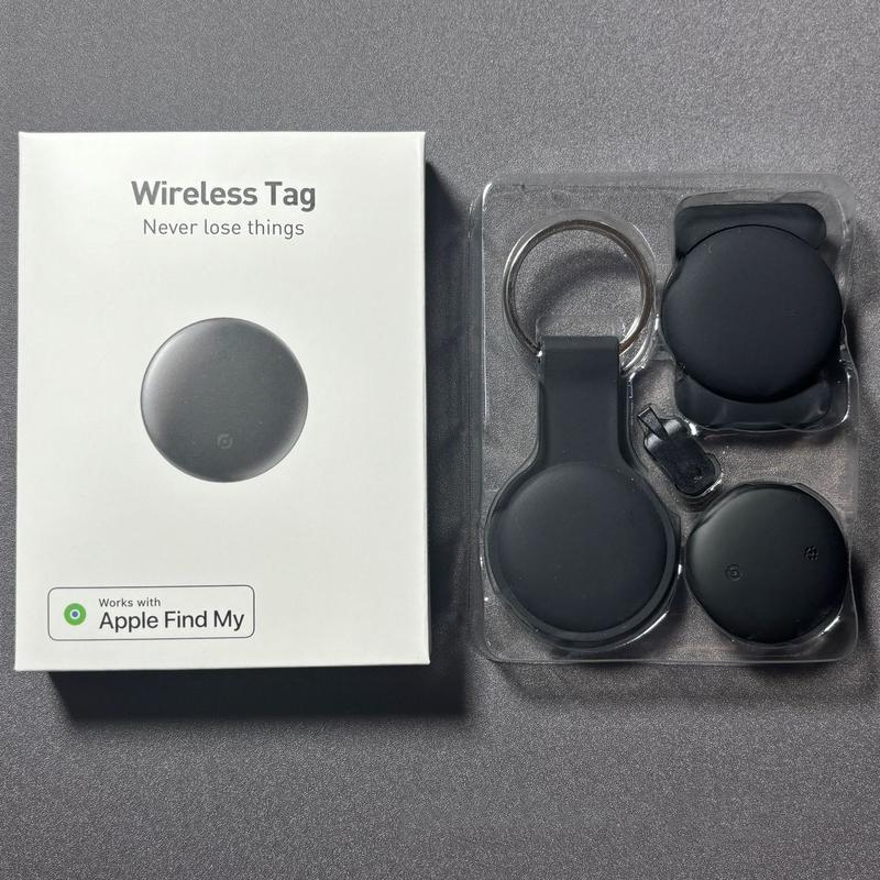 GPS Tracker for Car,Mini Trackers Magnetic Attraction Device with Weatherproof Magnetic Case Fee-Best Hidden GPS Trackers,Anti-lost Device,Workswith Apple Find My or Android