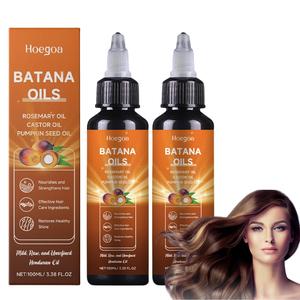 Batana Oil for Hair, 2 Counts/set Nourish & Strengthen Follicles, Soften & Thicken Hair, Promote Lustrous & Silky Locks, Natural Hair Care Solution, Hair Growth Oils