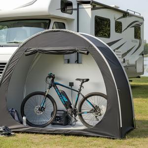 Bike Storage Shed Tent, Outdoor Portable Bicycle Storage Sheds Bike Covers Shelter for Motorcycle, Garden Tools, Toys, Lawn Mower, Outdoor Cycling Accessories