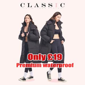 【CHRISTMAS DEAL】【GetMod】Waterproof Premium Long Coats  Winter classic hooded long puffer jacket for women, hot-sale product #A08-6