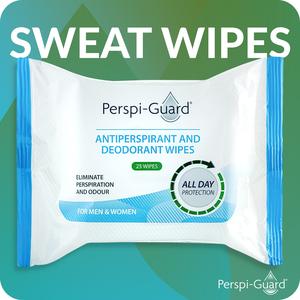 Sweat Wipes - Antiperspirant & Deodorant Wipes 25PK - Perspi-Guard - Body Care
