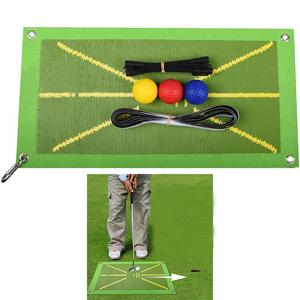 Golf Training Mat for Swing Detection Batting, 1 Count Golf Mat Swing Path, Path Feedback Golf Practice Mat, Winter Mats Golf, Valentine's Day Gift