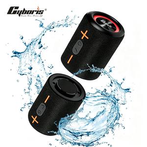 CYBORIS S10 Bestseller Rotating Bluetooth Speake Split Speaker Clear Stereo sound 18m link distance 20W IPX6 Waterproof box speaker subwoofer bass Portable Outdoor Speaker home sound system party speaker Underseat Car Subwoofer for Bathroom Outdoor