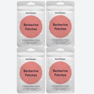 Berberine Patches. 30 patches per pack.