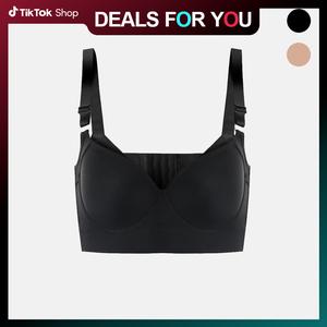 【Buy One Get One Free】Wireless Smoothing Bra – Full-Coverage, Back-Smoothing & Push-Up Comfort｜One-Piece Confidence, No Wires