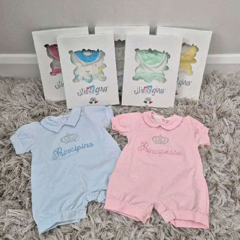 Girl/Boy Baby Clothes Bundle 100% Cotton Summer Colours 0-3 (6pcs) 3-6 (7pcs) 6-9 (5pcs)