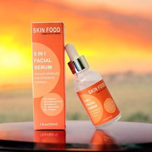 5 in 1 Facial Serum, Age Defensive, Vitamin C, Collagen Serums,  Skincare,