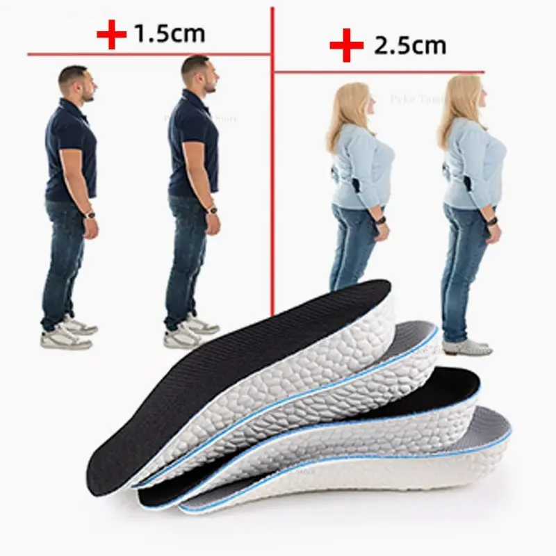 Height Increase Insoles Sports Insole Shoe Inserts Thickened High ...