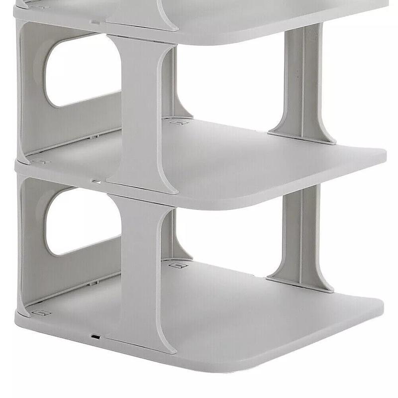 Shoe Rack 5/7 Tiers DIY Narrow Small Free Standing Shoes Storage Tall Organizer~