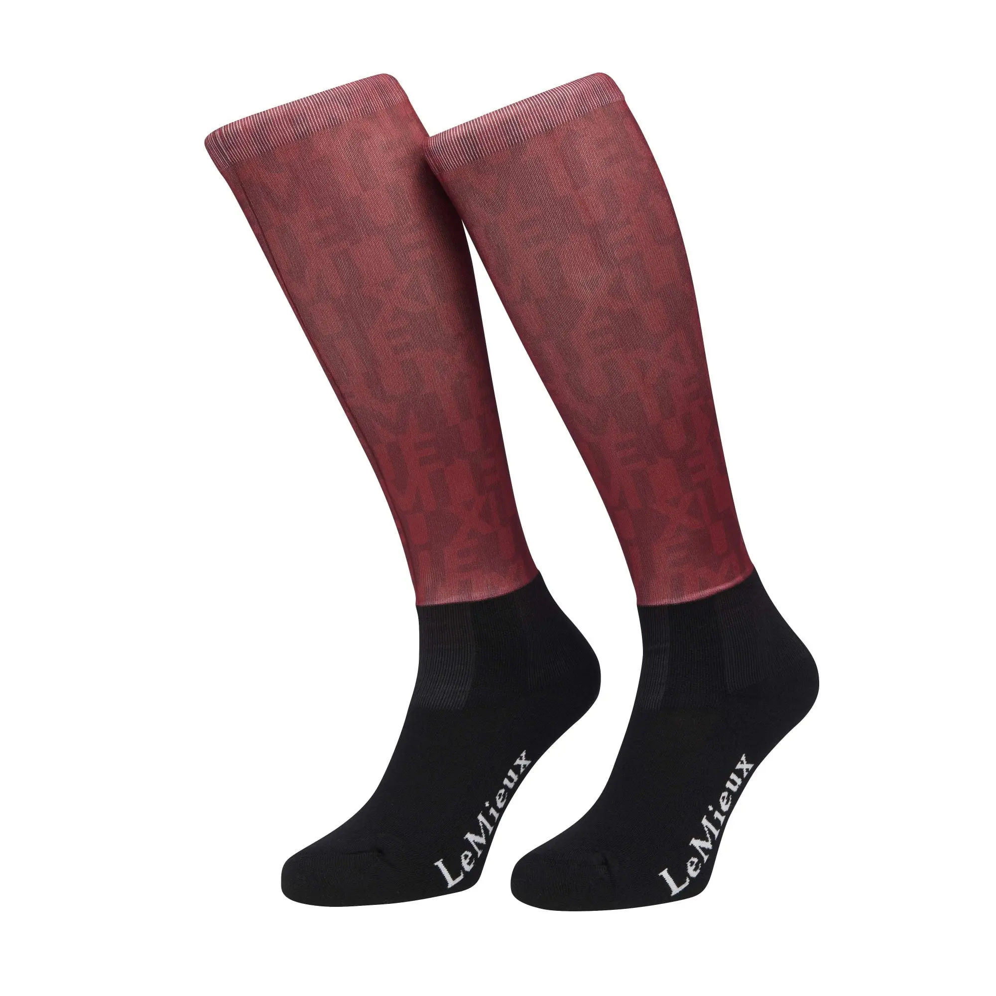LeMieux Footsies Casey Adults Socks - Ember