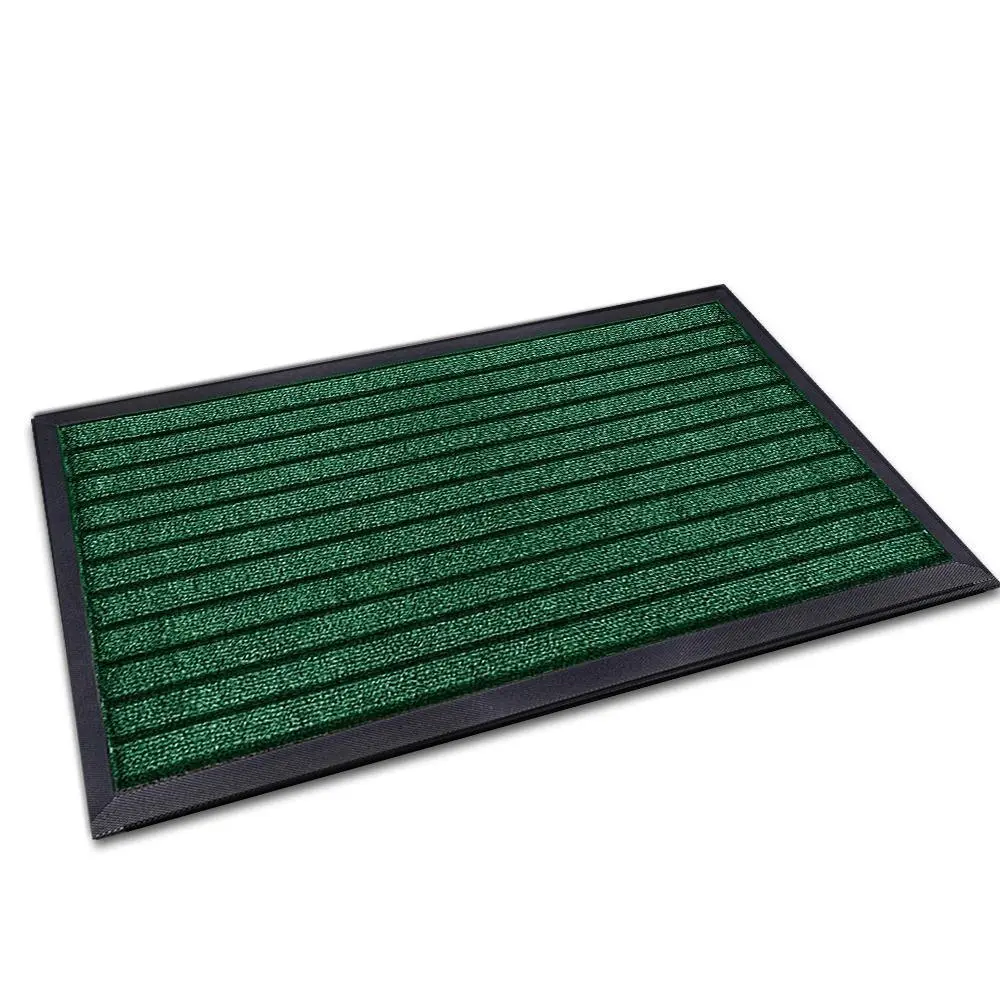 7 Stripe (45x75cm)  Rubber Floor Mat– Non-Slip PVC Backed Polyester Rug for Home, Office, Kitchen, and Bathroom | Durable & Easy to Clean washable  mats gypsy mats door  mat