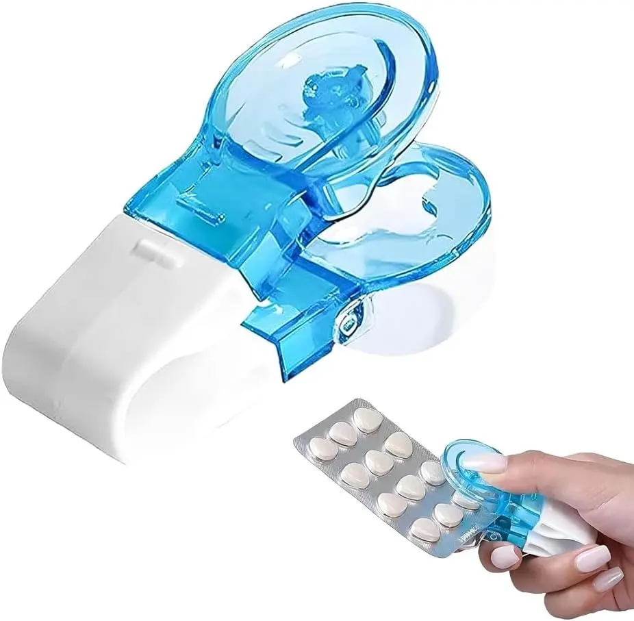 New Portable Pill Taker Household Gadgets, Pill Extractor Tool Pill Popper Tool Blister Pack Opener Popper Assistance Tool, Pill Popper for Blister Packs for The Elderly, Disabled (1PC) Healthcare Aid