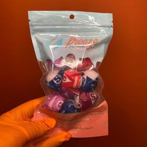 Fave Red Square Chews - Freeze Dried Sweets - Vegetarian & Halal