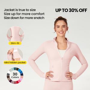 GLOWMODE FeatherFit Slim-It Streamline Performance Secure Pockets Jacket Golden Zipper Available UK