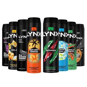 Lynx XL 48-Hour Odour Protection Body Spray Deodorant, 3 or 6 Pack 200ml Body Care Fragrance Cosmetic Comfort secret deodorant Cleanser