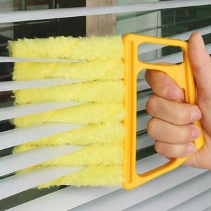 Window Blind Cleaning Brush, 1 Count Handheld Blind Cleaner Duster, Car Air Vent Cleaning Brush, Household Handle Cleaning Tools