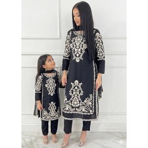 HK280 - Zareen -  Mummy n Me Linen Outfit