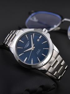 Automatic Business Watch Modern Style Date Mechanical Stainless Steel Waterproof Luminous Men's Watch Gift for Men Business Automatic Wristwatch