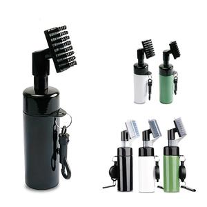 Portable Golf Ball Cleaning Brush, 1 Piece Summer Golf Club Head Groove Cleaning Brush, Pressurized Water Bottle Brush for Golf, Bathroom Accessories, Golf Cleaning Supplies, Gift Ideas, Golf Accessories, Father's Day Gift