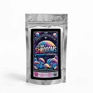 Starshroooms x60 Nootropic + Adaptogenic Mushroom Gummies | Lions Mane | Cordyceps | Tremella | Chaga | Maitake | Reishi | Panax Ginseng | Vegan | Gluten Free |