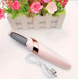 Electric Feet Callus Remover, USB Rechargeable Electric Foot Pedicure Tool, Dual Roller Heads for Smooth Feet, Home Spa Experience, Foot Smoothing Tool