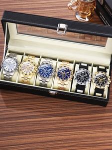 Men's Fashion Round Dial Analog Quartz Watch, with Box, Stylish Durable Modern Fashionable Wristwatch Set for Party, Daily Decor, Trendy All-match & Exquisite Casual Trendy Wristwatch Set for Birthday Gift, Jewelry