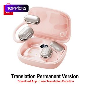 MINISO Open MS162 OWS Translation Wireless Bluetooth Earphones Support 135 Languages Real Time Bluetooth Translation Earbuds Sports Wireless Earbuds Support Playing Music #TOP PICKS