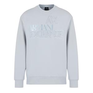 Armani Exchange Mens Crew Sweatshirt Long Sleeve Sweater Cotton