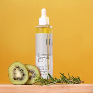 Hair Fusion Rosemary Growth Elixir 120ml Nourishing Blend with Rosemary Biotin Avocado Jojoba & Coconut Oil for Thicker Healthier Hair Lightweight Formula for Radiance Haircare