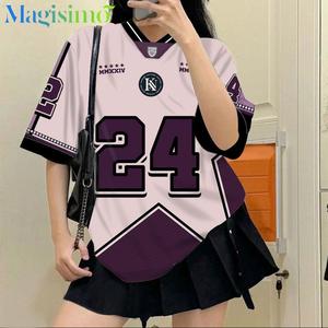 【Free Custom Name & Number】 2025 NFL Edition Jersey Jersey Tshirt Men Short Sleeve Retro Collar Full Sublimation Microfiber Viral Tiktok Unisex Teamwear Ootd Code Viral