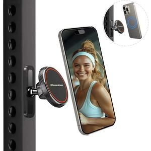 Phone Holder for Magsafe, 360 Degree Adjustable Smartphone Holder, Fitness Accessories for iPhone 15/14/13/12 Series, Valentine's Day Gift