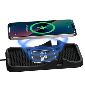 JOYTUTUS Wireless Car Charger Pad for SUVs Trucks RVs with Anti Slip Design & Hands Free Stand
