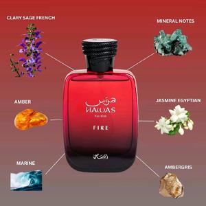 Rasasi Hawas Fire Eau De Parfum For Him 100ML(3.4 Oz)