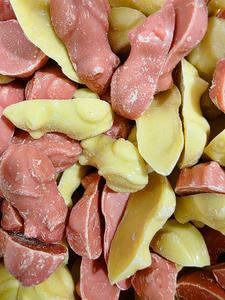 Pink & White Chocolate Mice 100g