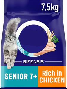 Bifensis Senior 7+ Dry Cat Food Chicken 7.5kg Pack