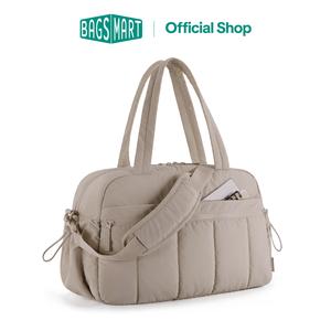BAGSMART Travel Duffel Bag for Women, Lightweight Gym Bag, Women's Weekender Bag, Carry on Bag, Pesronal Item Bag for Travel/Fitness