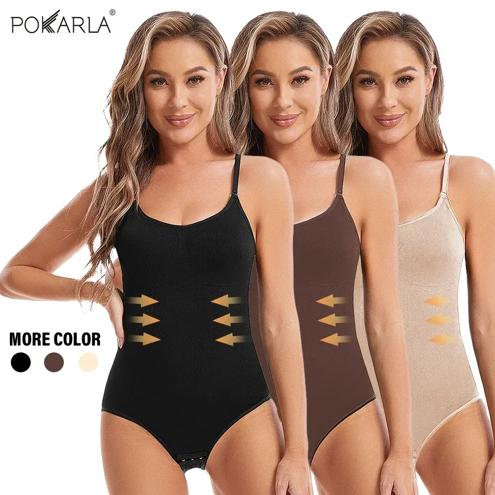 Women Slimming Shapewear Seamless Slimming Butt Lifter Full Body Shaper Smooth Out Bodysuit Open Crotch High Elastic Body Suits Womenswear Comfort