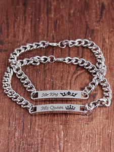 Couple Matching Bracelets, Fashion Accessories for Women & Men, Creative Couple Bracelets, Gift for Girlfriend Boyfriend Wife Husband Best Friend Soul Mate, Valentine's Day, Gift