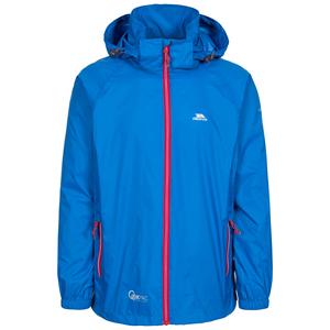 Trespass Waterproof Jacket Men Women Packaway Rain Coat With Hood Qikpac X