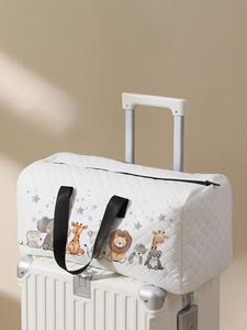 Animal Print Travel Duffle Bag, Large Capacity Travel Bag, Portable Overnight Bag, Fashion Travel Bag, Yoga Training Bag, Travel Essentials, Travel Duffel Bag