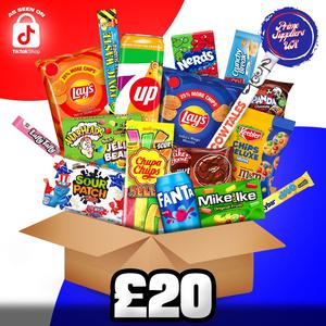 £20 International Bundle (Candy, Snacks, Drinks & Chocolates)