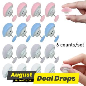 Bed Sheet Quilt Clip, 6 Counts Anti Slip Blanket Buckles, One Button Unlock Duvet Cover Quilt Fixer, Quilt Fastener Clip Holder, Durable Bedding Accessories