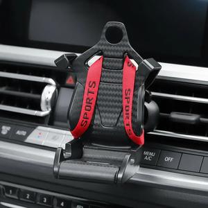 Car Seat Design GPS Phone Holder, Universal Car Phone Holder with Air Vent, Car vent Phone Stand Compatible with iPhone Xiaomi Huawei Samsung, Car Cellphone Mount, Car Mount Smartphone, Phone Mount For Car