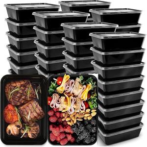 Multifunction Bento Box, 30/50pcs Plastic Bento Box with Lid, Reusable Stackable & Leakproof Food Storage Box, Meal Prep Food Storage Container for Home Kitchen, Stackable Lunch Container