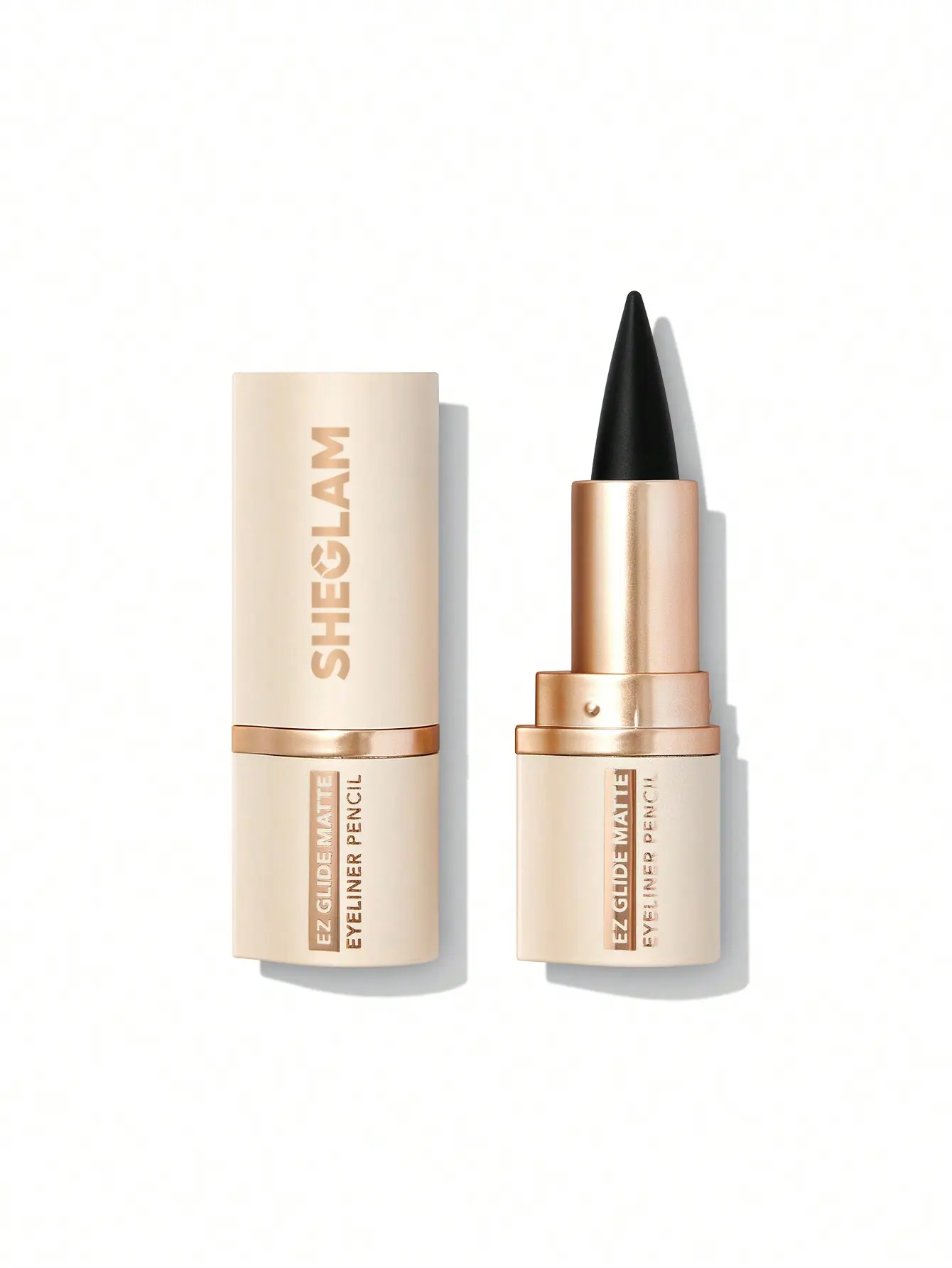 SHEGLAM Ez Glide Matte Eyeliner Pencil – Black, Highly Pigmented, Smudge-Proof, Long-Lasting, Ultra-Fine, Blendable