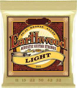 Earthwood Light 80/20 Bronze Acoustic Guitar Strings - 11-52 Gauge