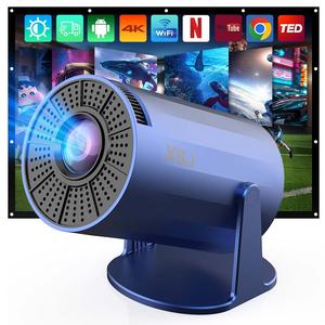Portable Projec toroutdoor projector 2.4/5G WiFi Smart Projector 180° 1080P HD LED 200 Inch Screen Built in Speaker Home Video Projector projector for bedroom